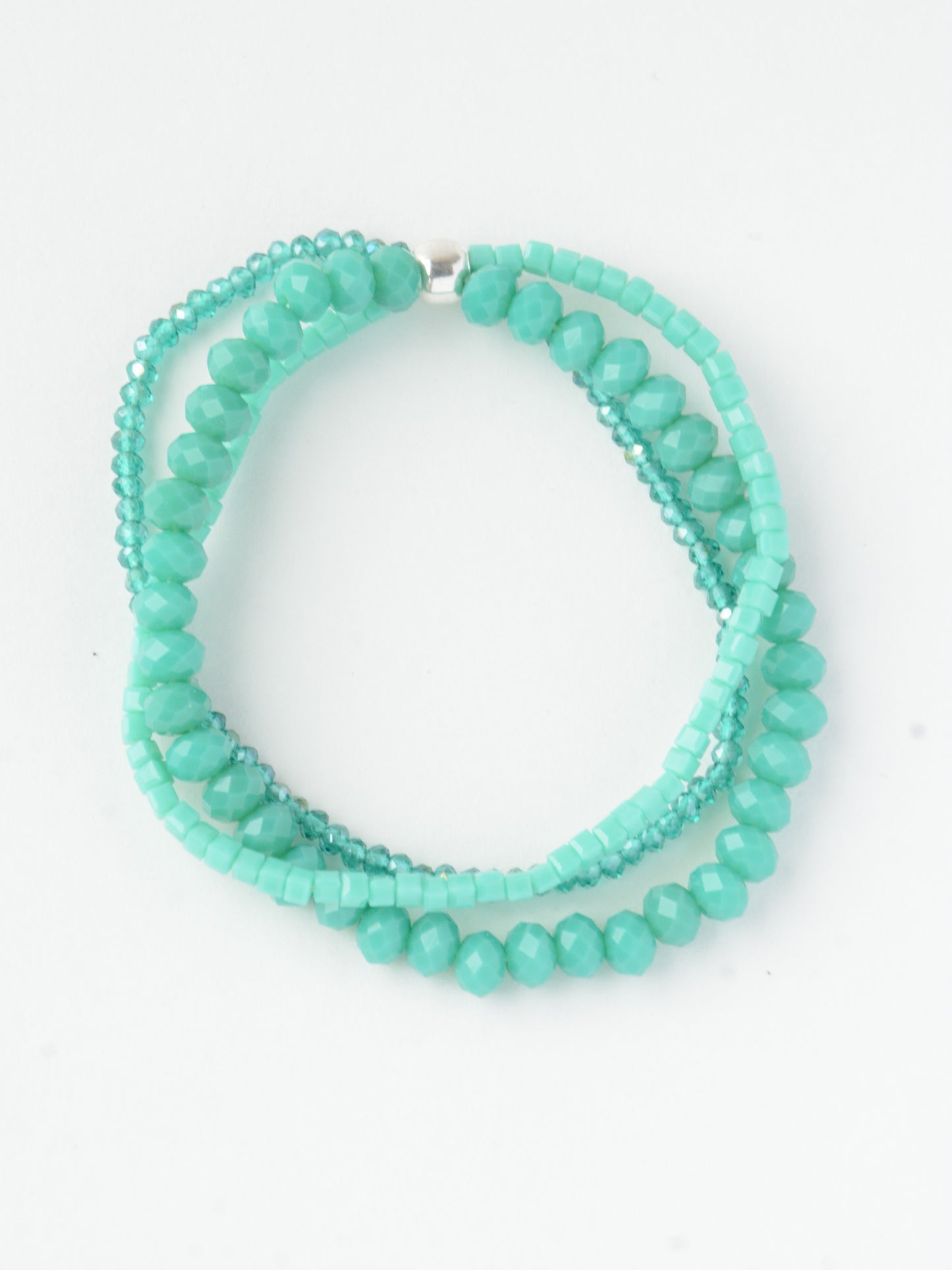 Sparkle Glass Elastic Bracelet