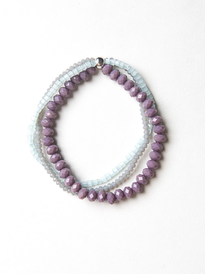 Sparkle Glass Elastic Bracelet