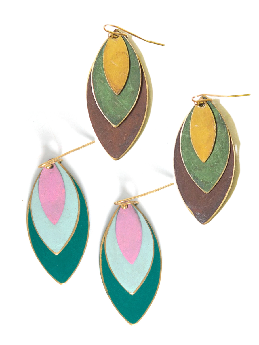 Leaf Tones Earrings