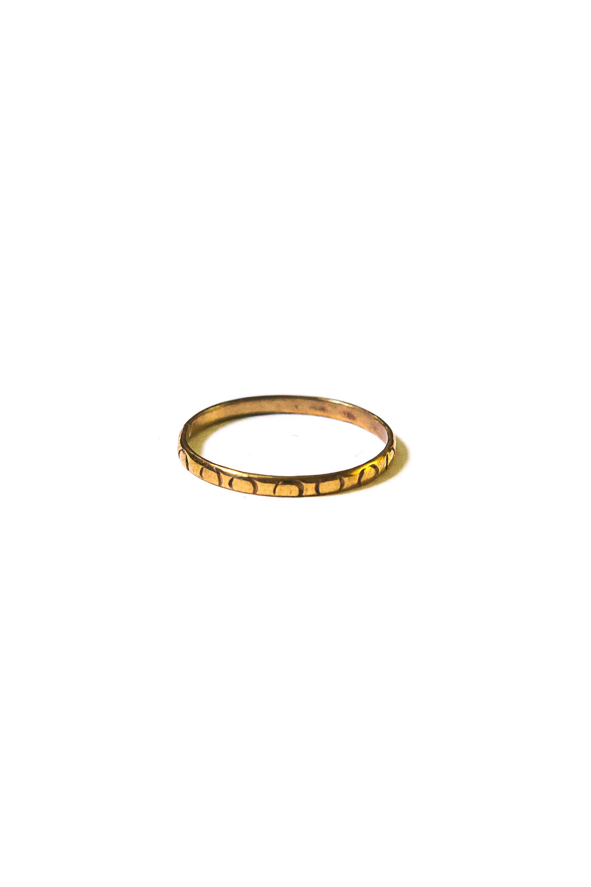 Brass Stacking Rings