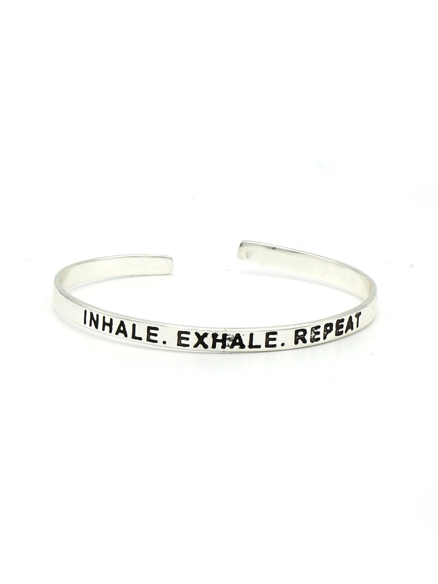 Breathe Quote Cuff