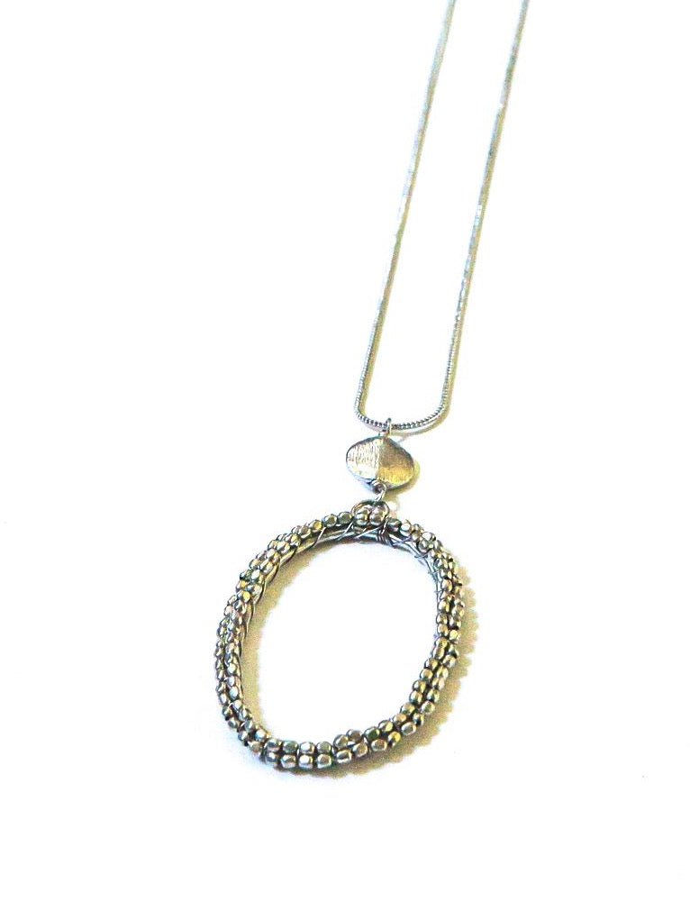 Beaded Hollow Necklace