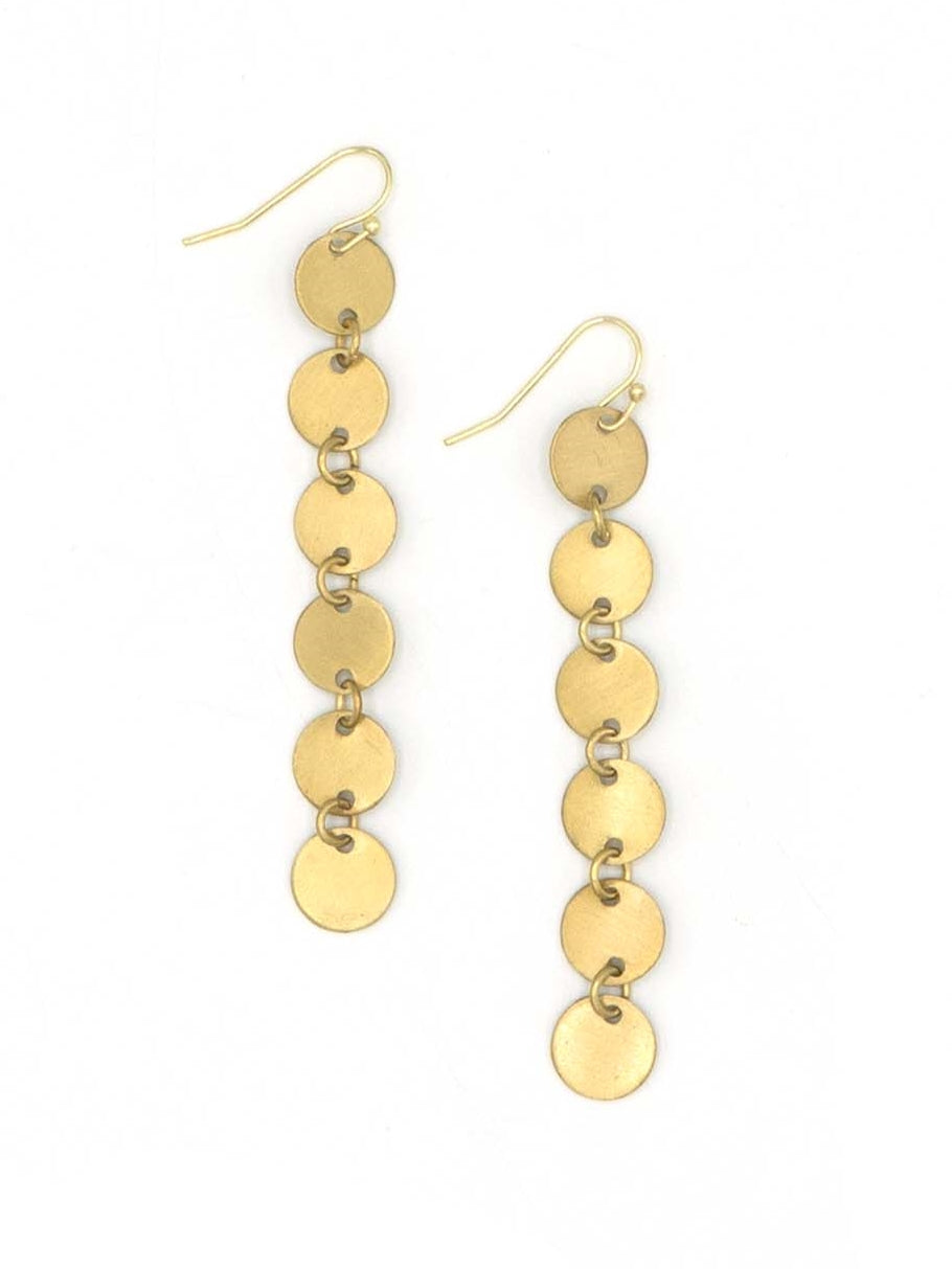Circle Link Earrings