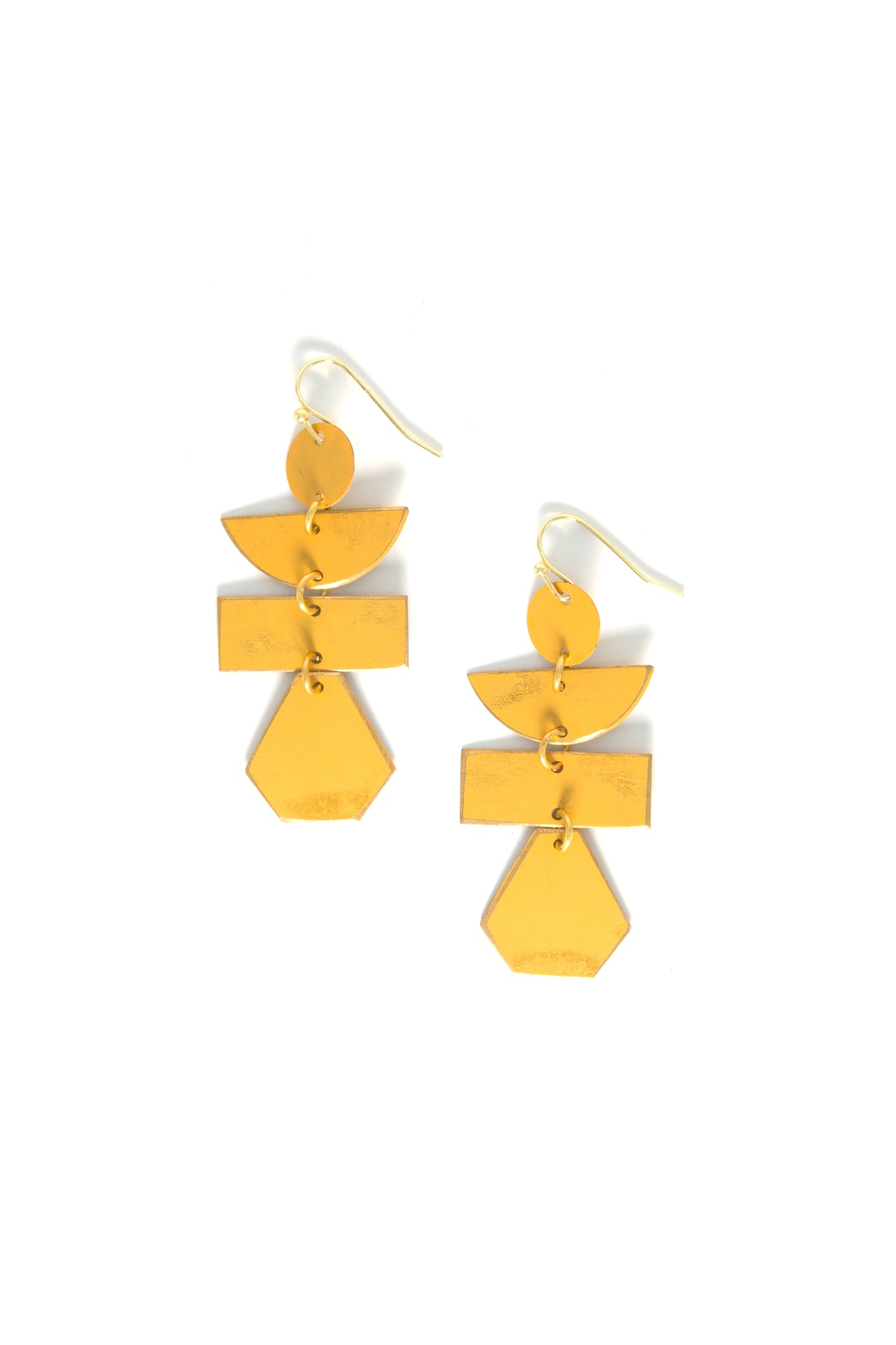 Pagoda Painted Earrings