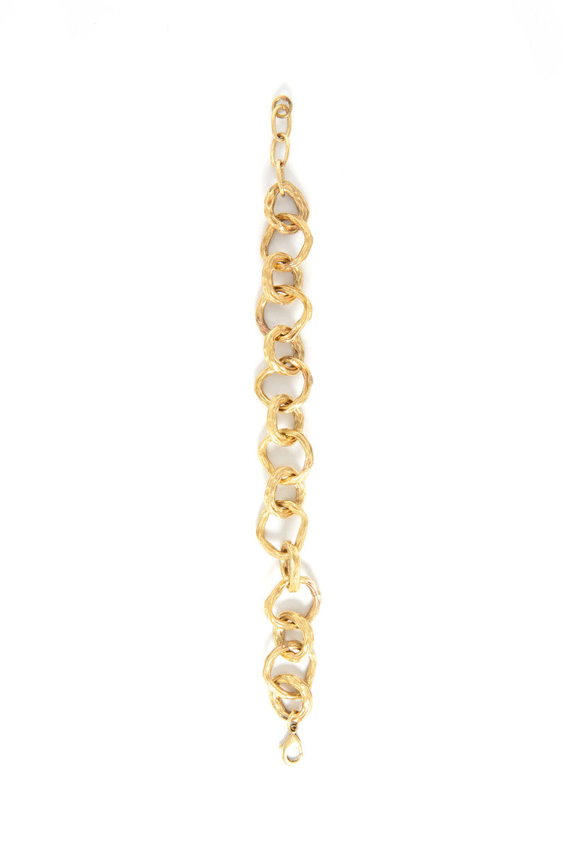 Luxe Brass Chunky Chain Bracelet