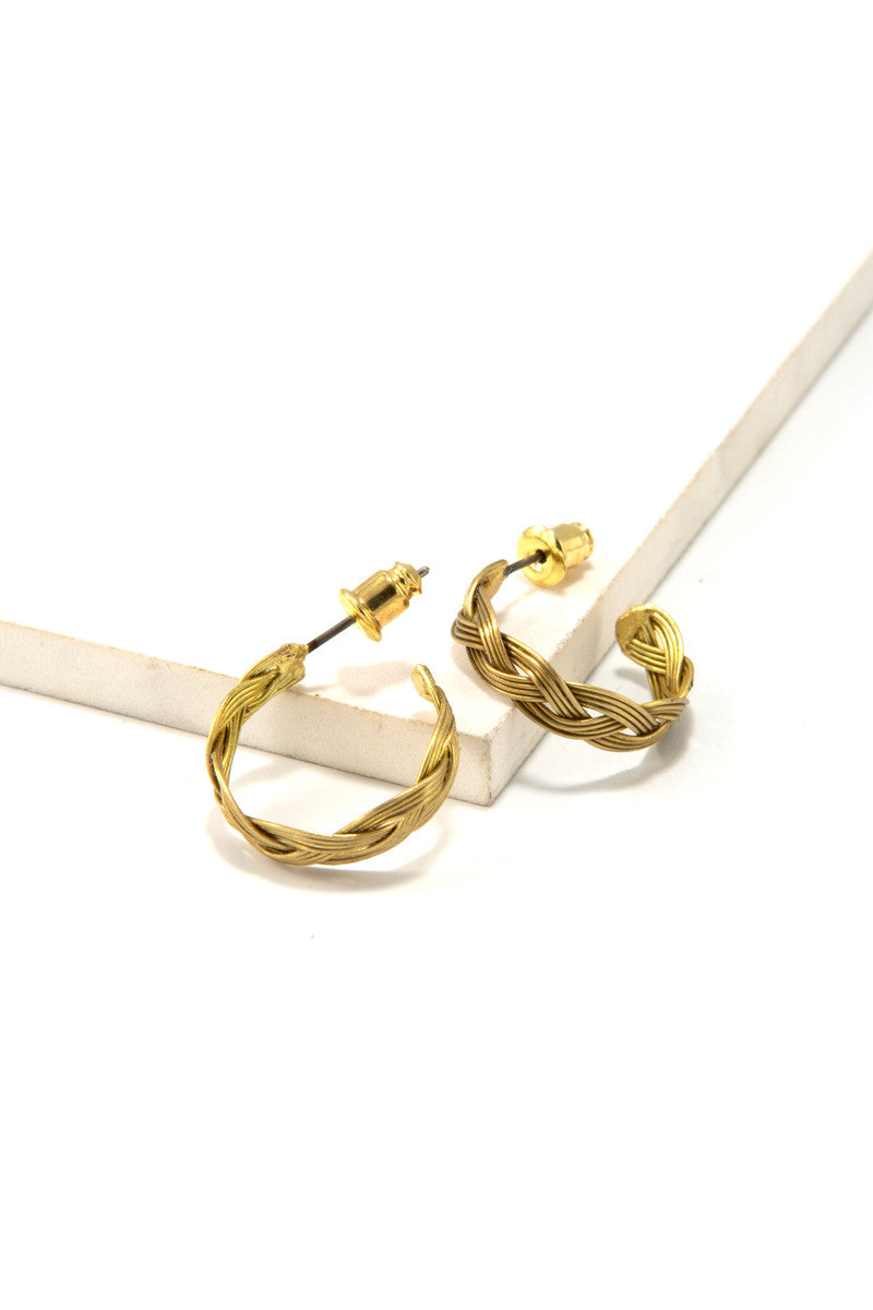 Mod Braided Hoops