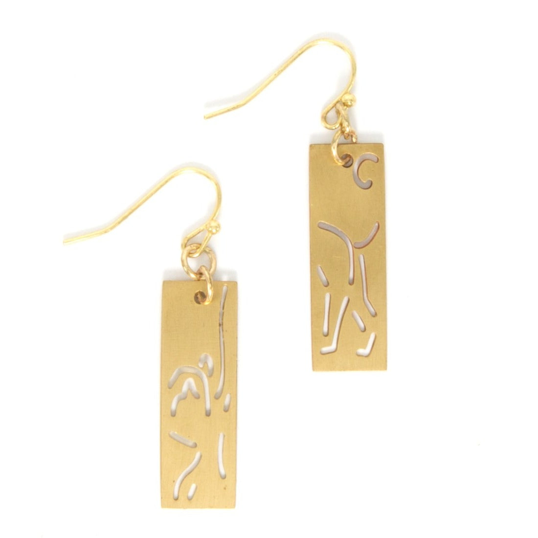 Animal Cut Out Earrings