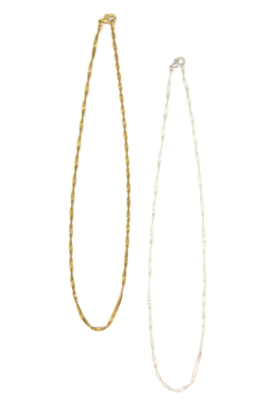 Twisted Snake Chain