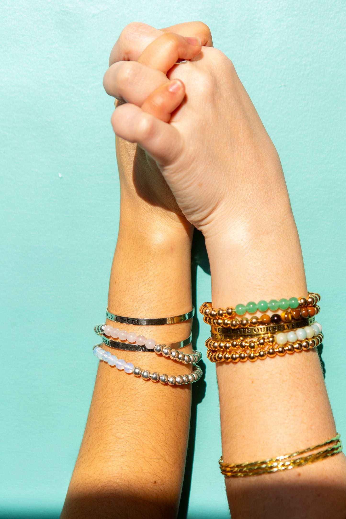 Stone Elastic Bracelet