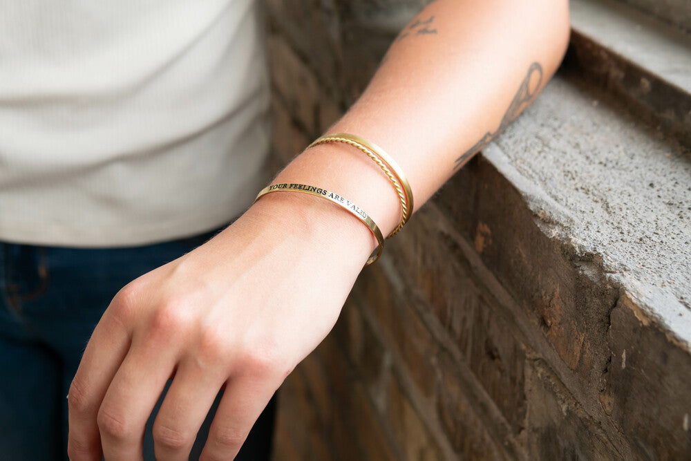 Affirm Quote Cuff