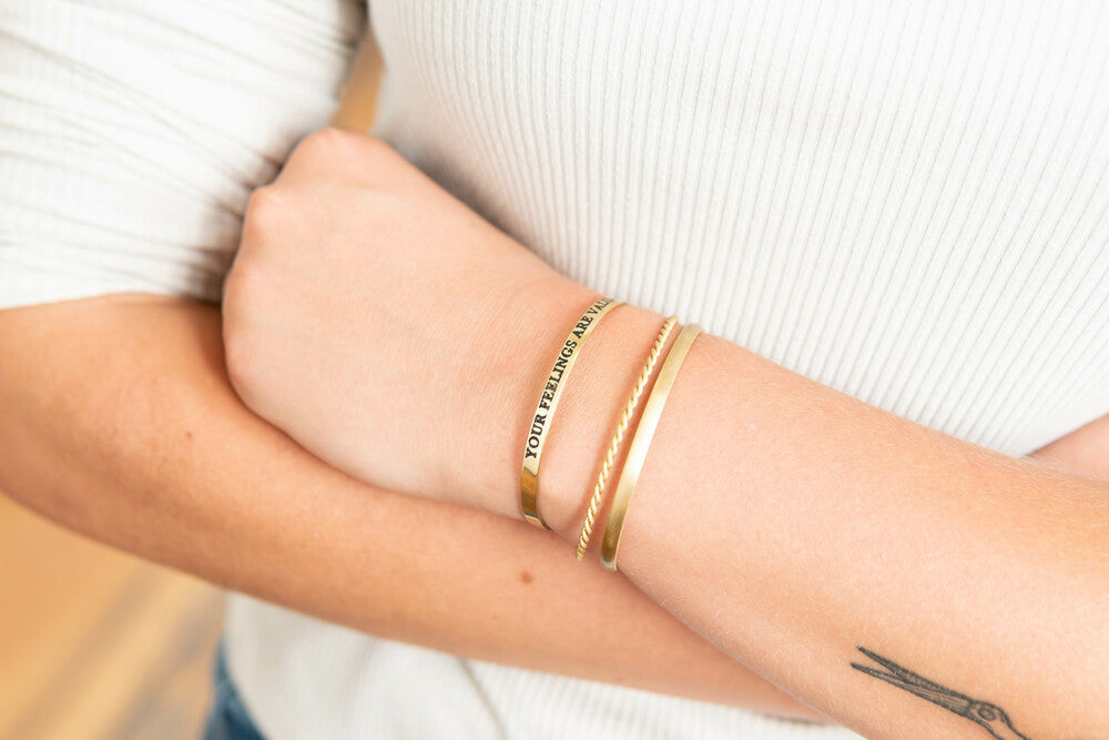 Affirm Quote Cuff