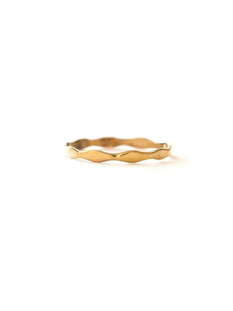 brass Stacking Rings | Fair Anita