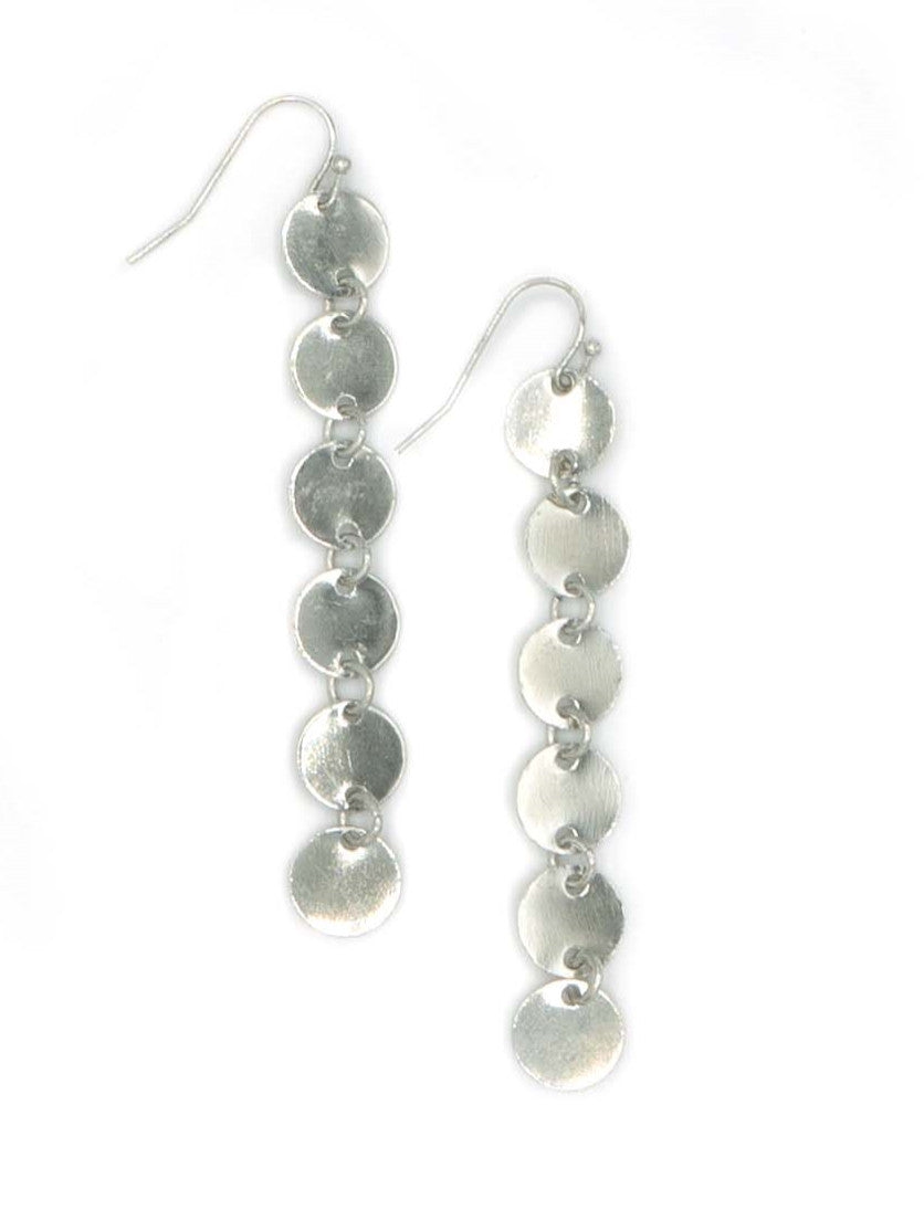 disc chain earrings_Fair Anita
