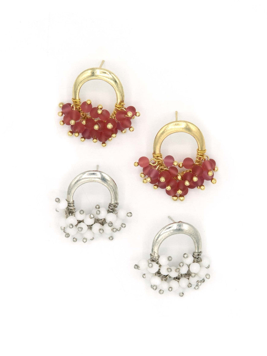 loop beaded studs | Fair Anita