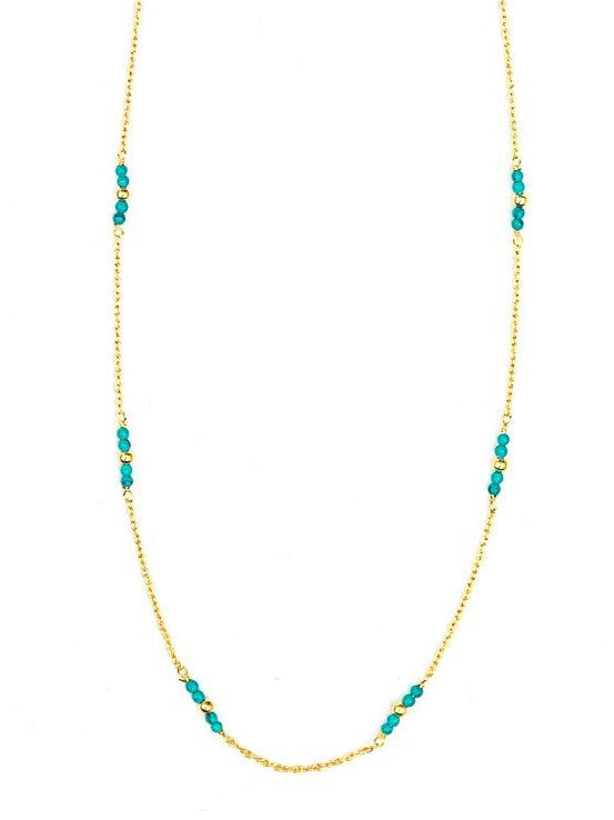 Dainty gold choker necklace