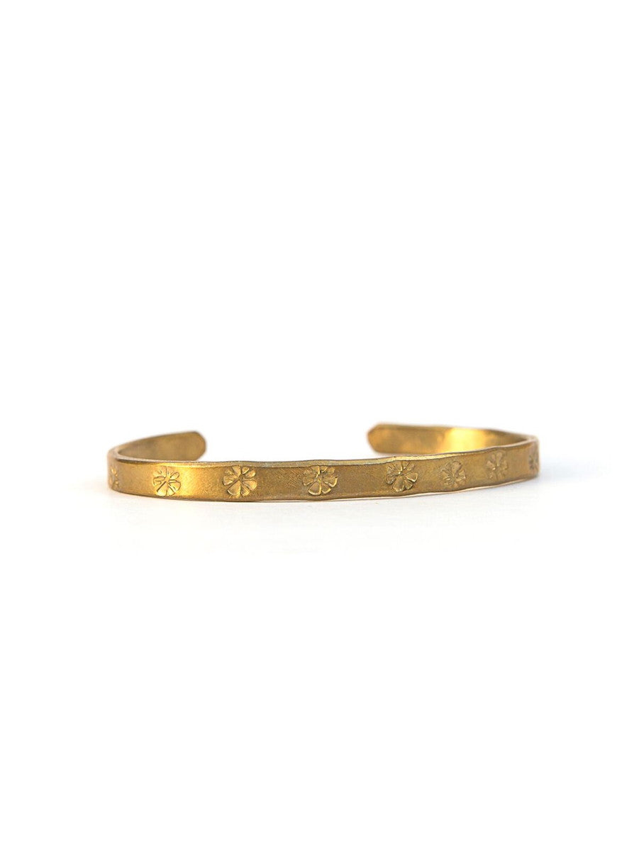 Dainty brass cuff bracelet | Fair Anita