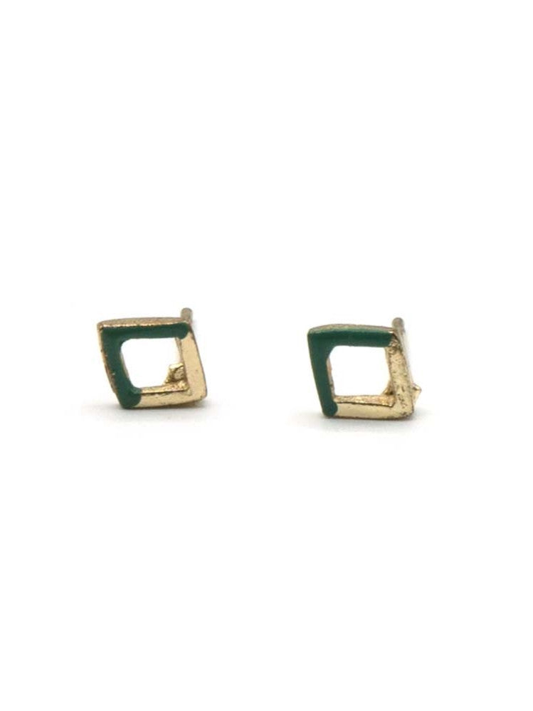 tiny colorful geometric studs | Fair Anita