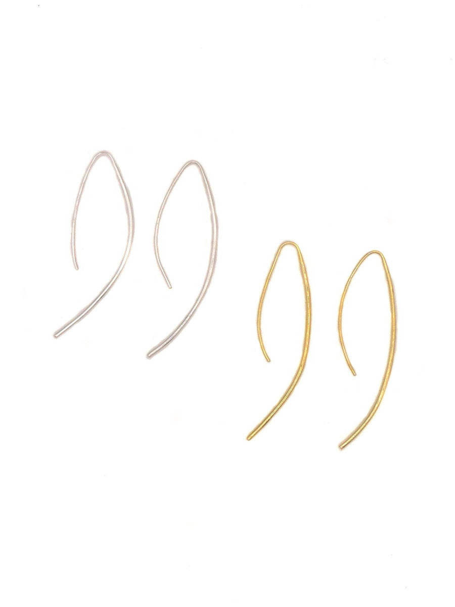 curved stick drop earrings_Fair anita