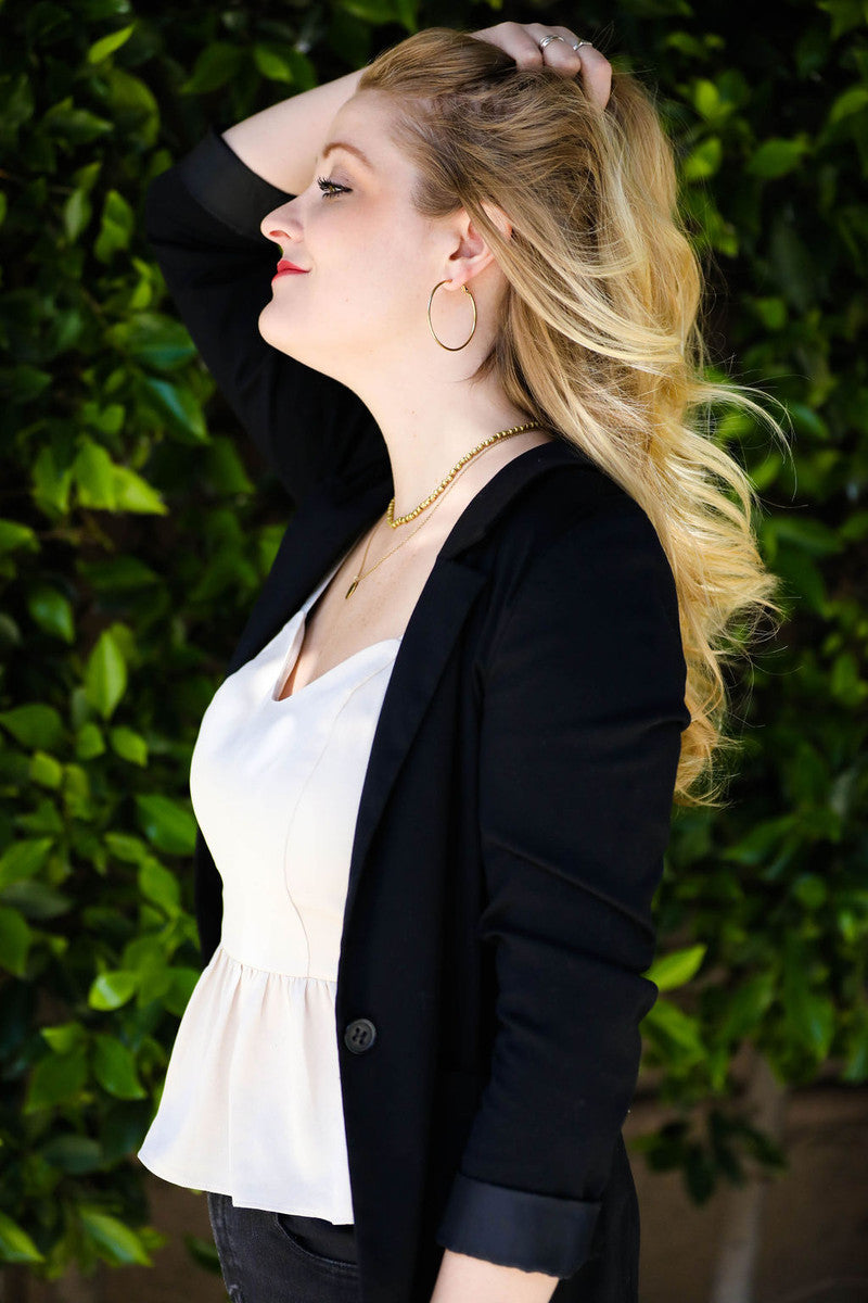 affordable fair trade large hoops brass | Fair Anita