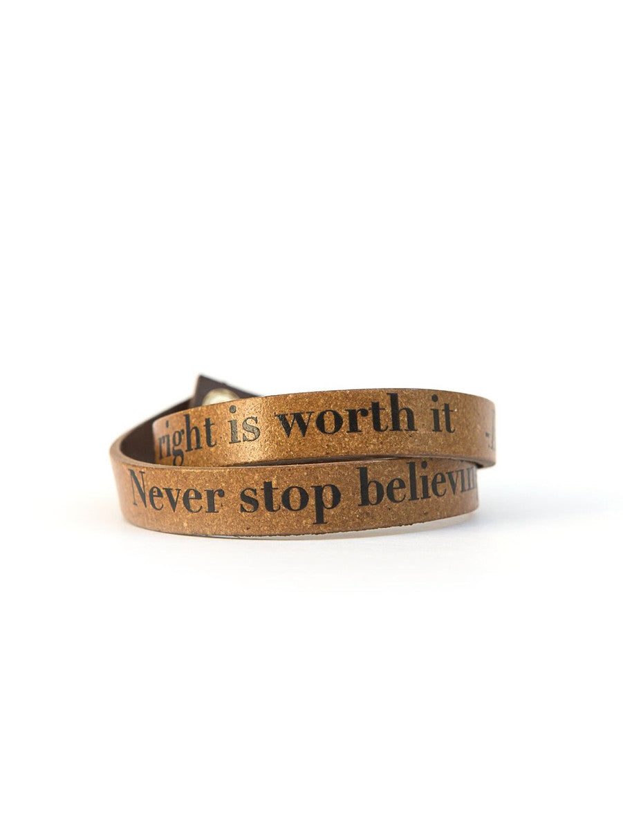 Hillary Clinton quote bracelet | Fair Anita