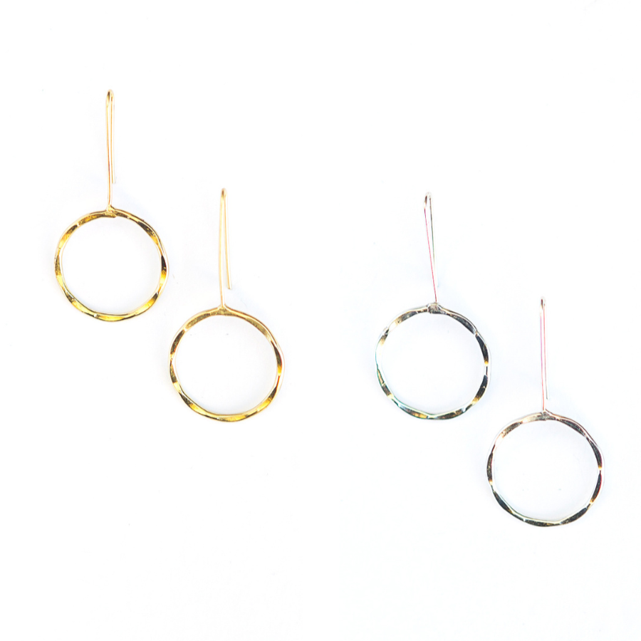 Full Moon Drop Earrings from India Fair Anita Fair Trade