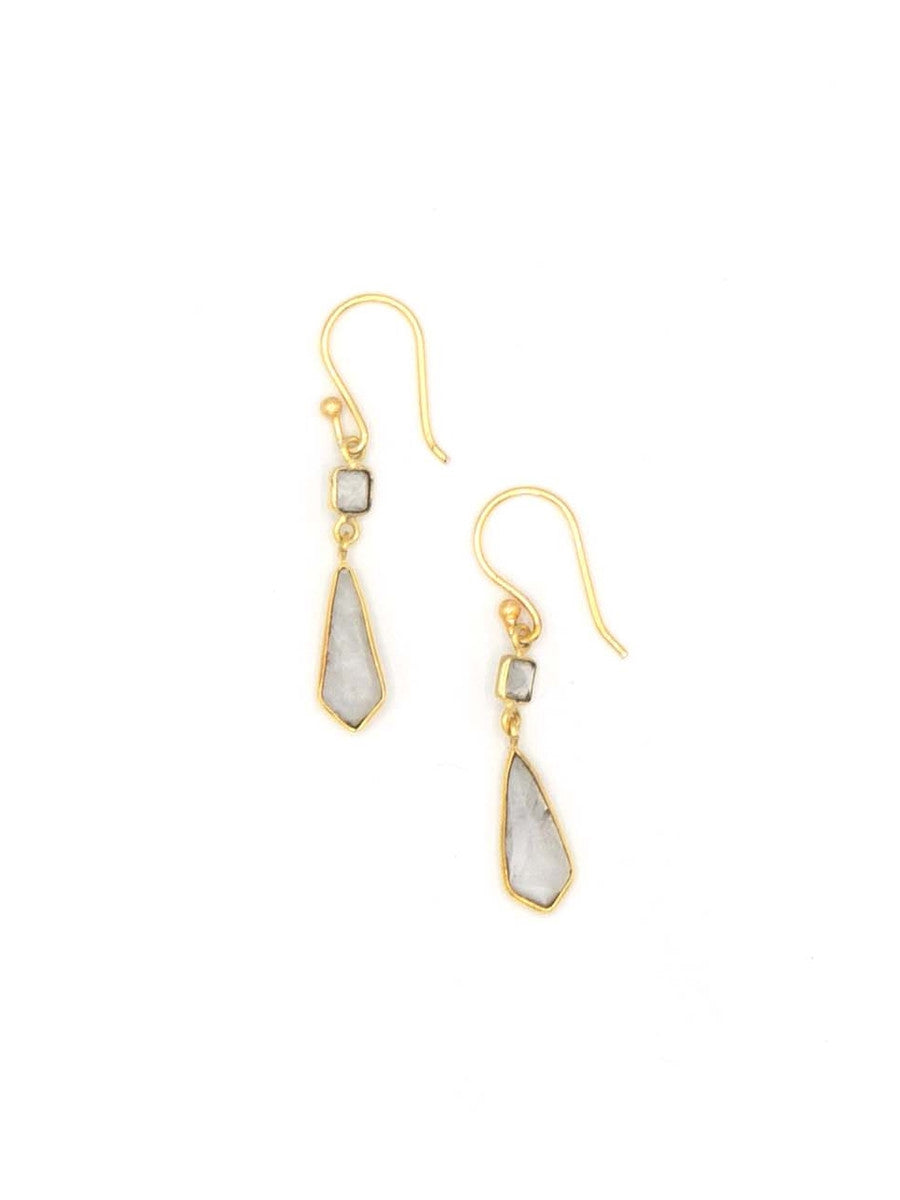 ethically made affordable modern wedding earrings_Fair Anita