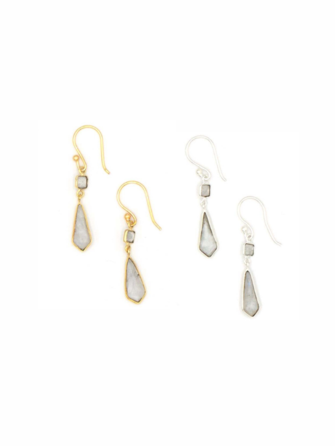 ethically made affordable modern wedding earrings_Fair Anita