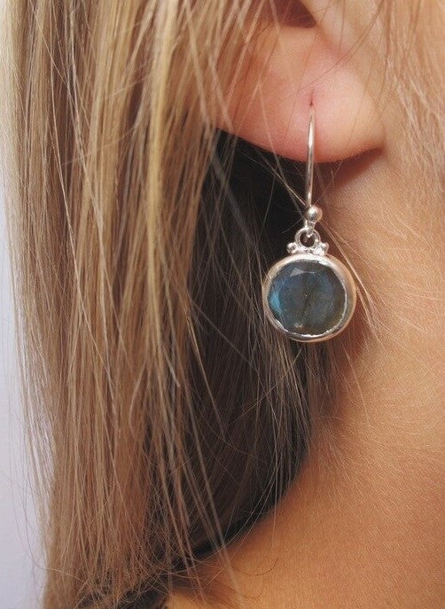 Reflection Sterling Earrings - Labradorite