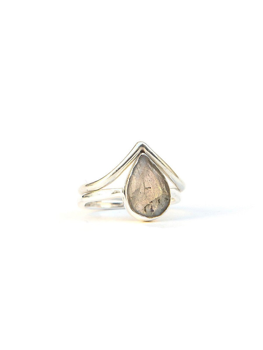 Sterling silver v ring | Fair Anita