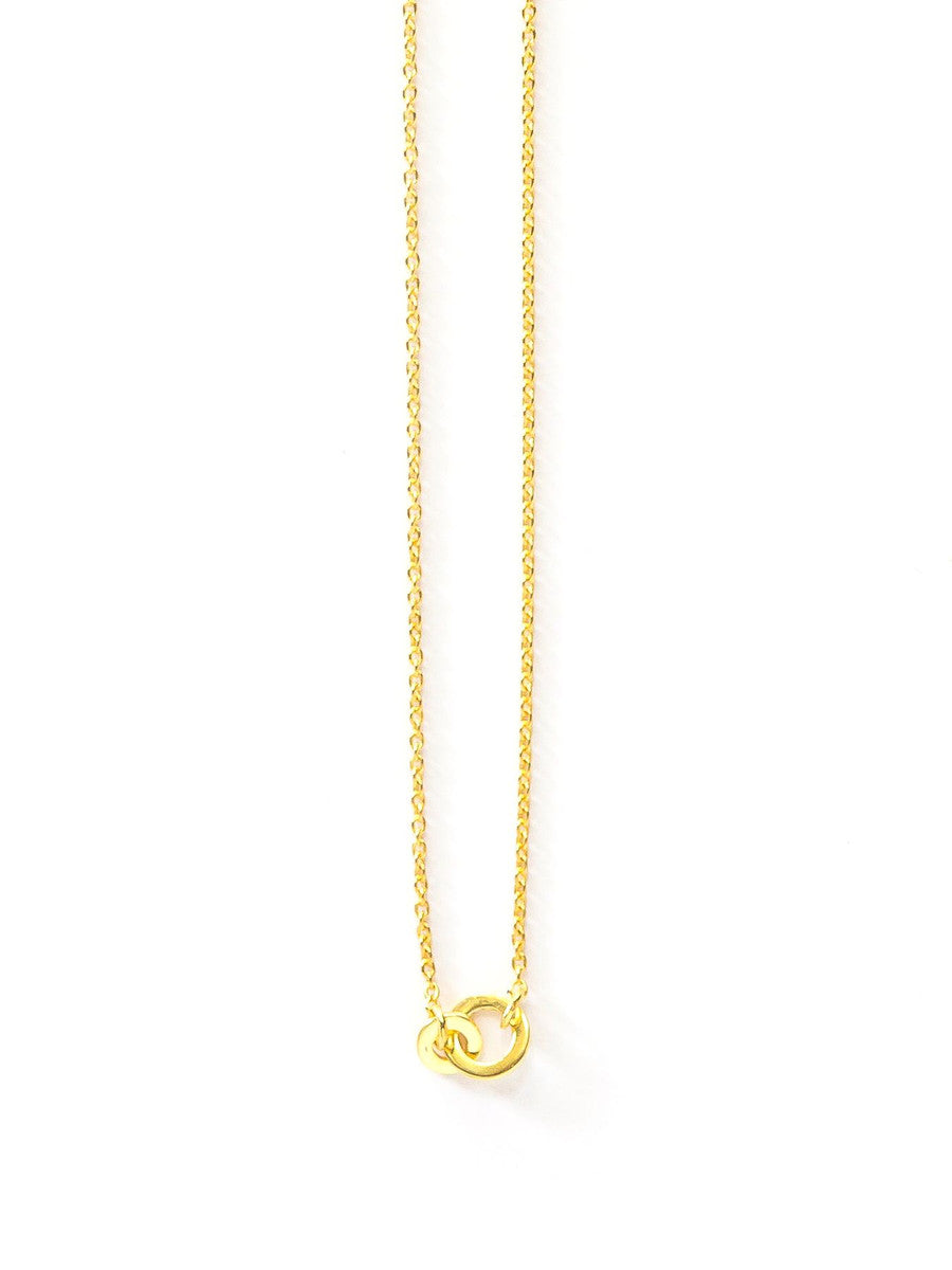 interlocking circle friendship necklaces | Fair Anita