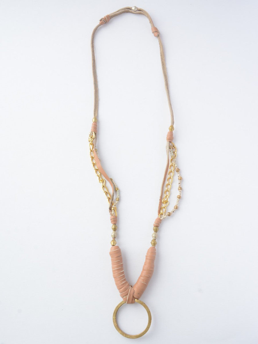 pink artillery necklace | Fair Anita