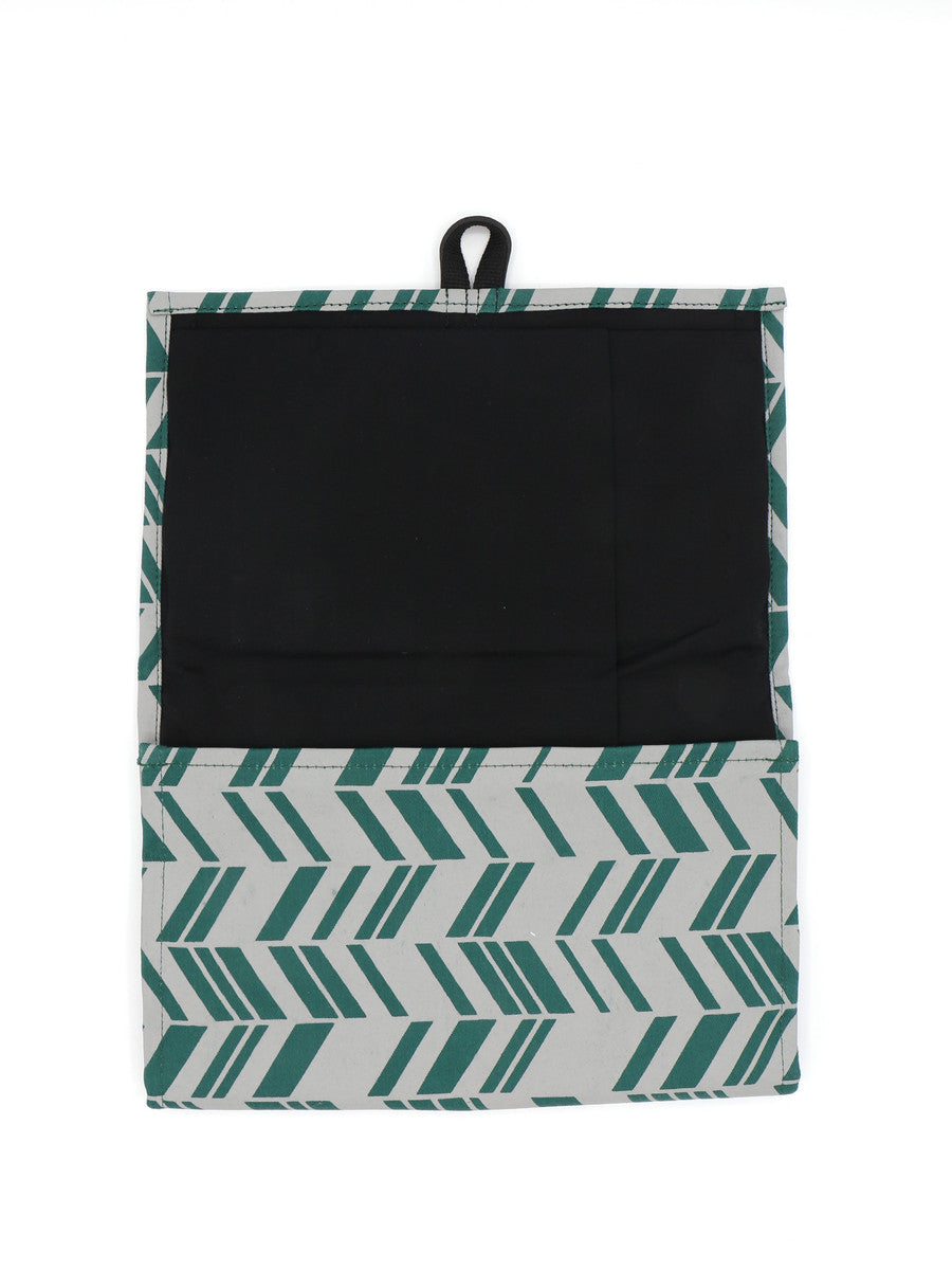 Teal jewelry roll | Fair Anita