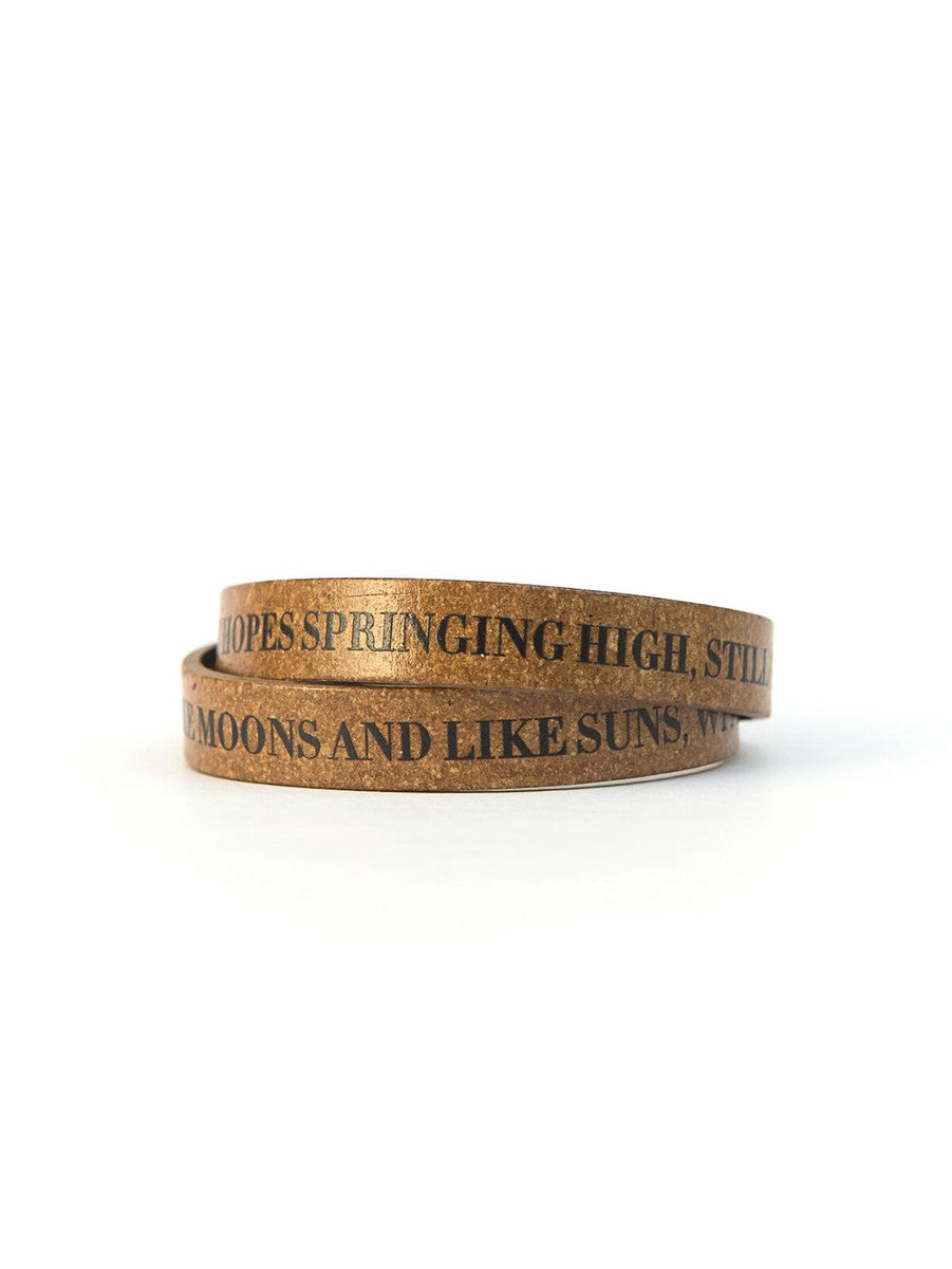 Maya Angelou quote bracelet | Fair Anita