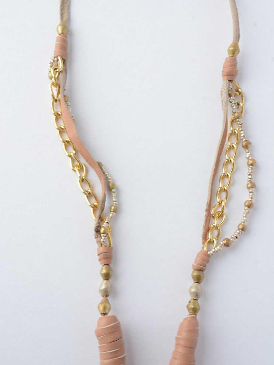 pink artillery necklace | Fair Anita
