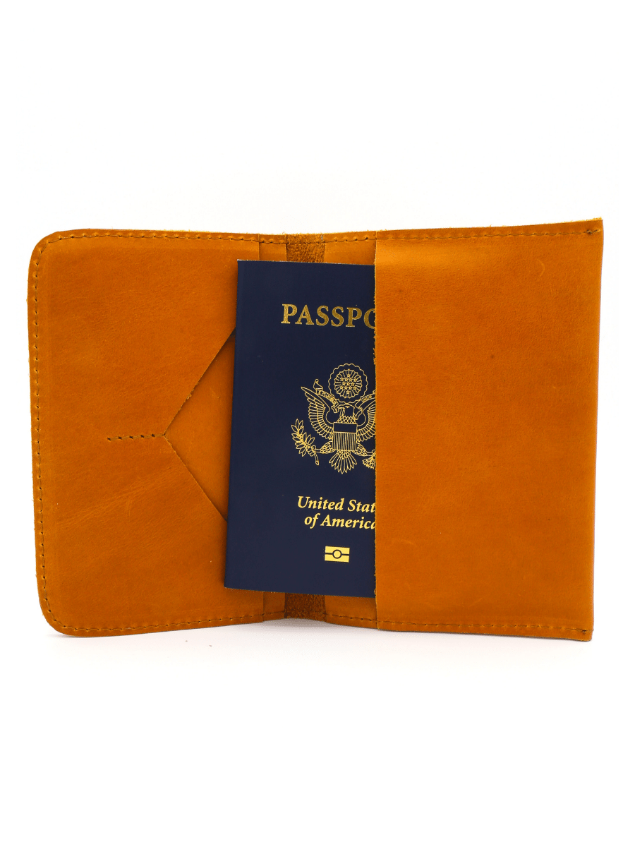 affordable ethical leather passport holder | Fair Anita