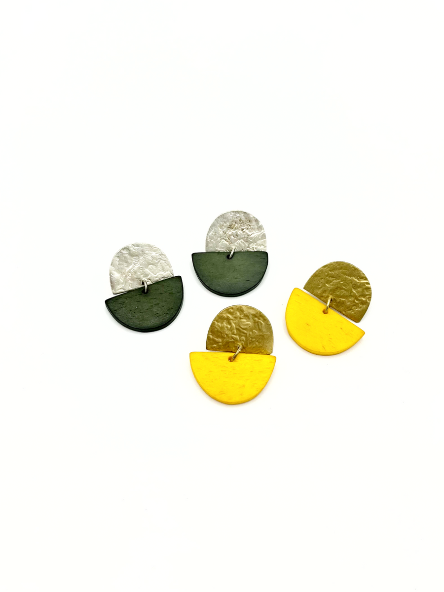 trendy sustainable and metal earrings | Fair Anita