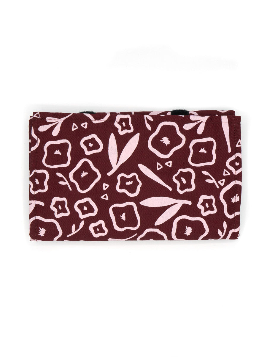 Wayfarer Jewelry Roll - Ruby Poppy