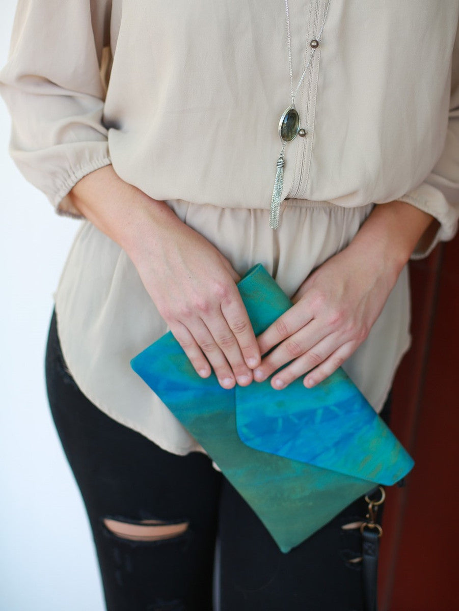 Colorful fair trade clutch wallet | Fair Anita