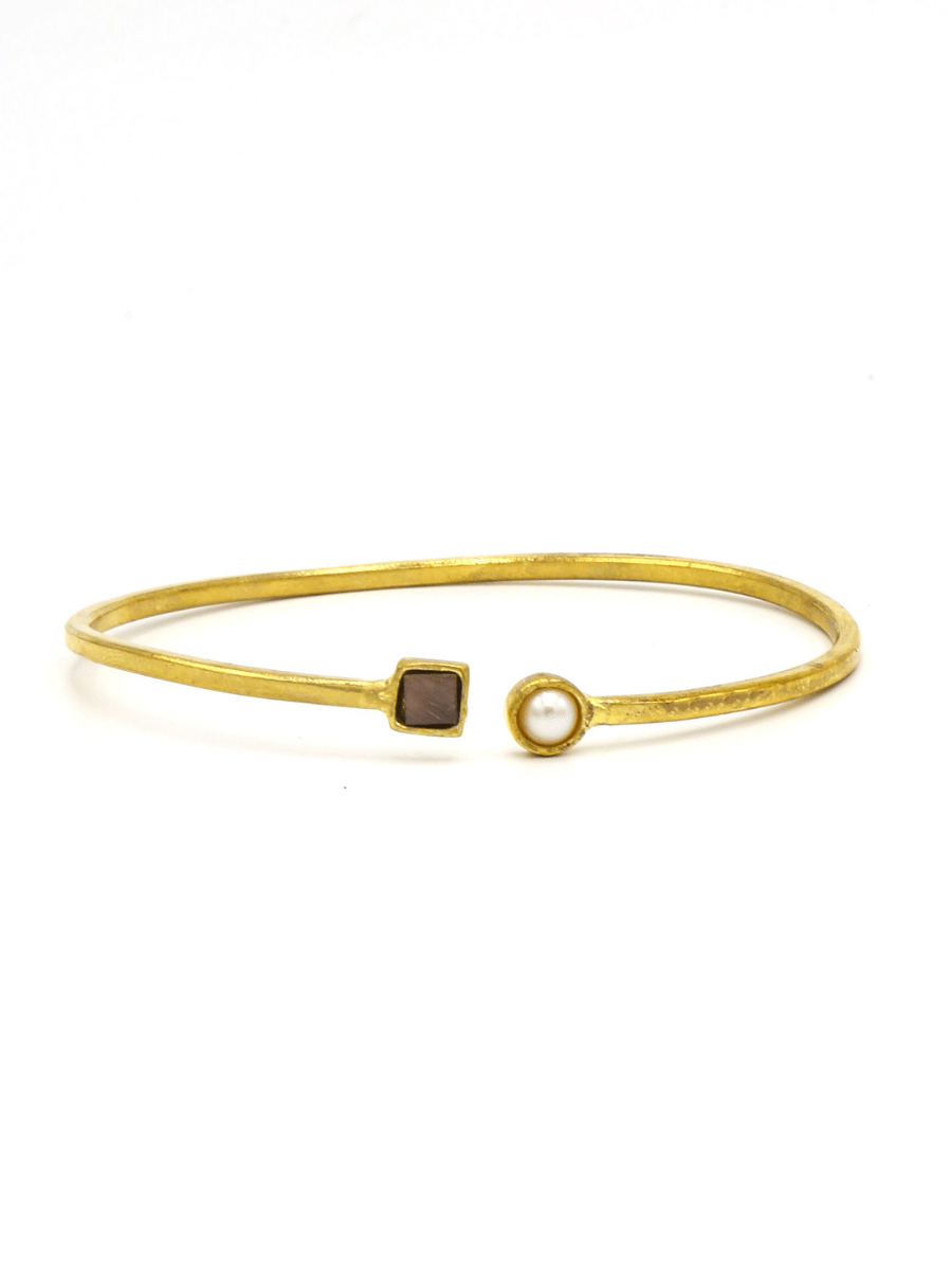 affordable pearl cuff gold | Fair Anita