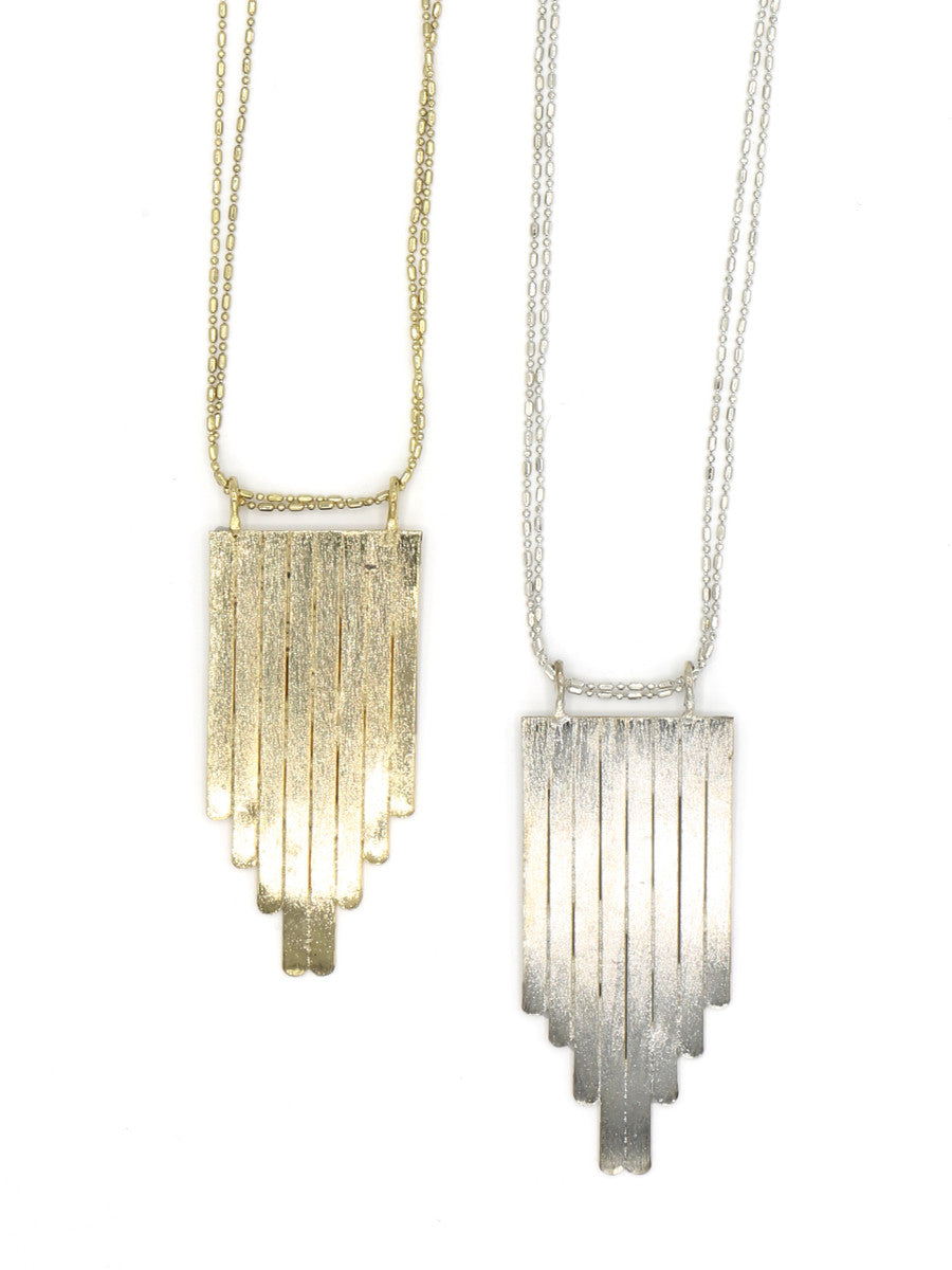 multi bar pendant necklace | Fair Anita