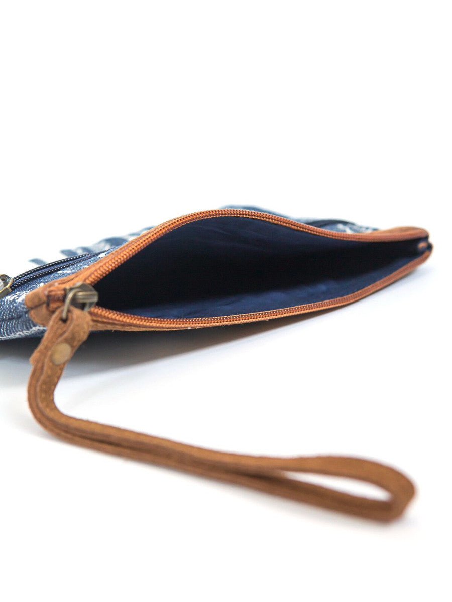 Blue Pattern Versatile Clutch | Fair Anita