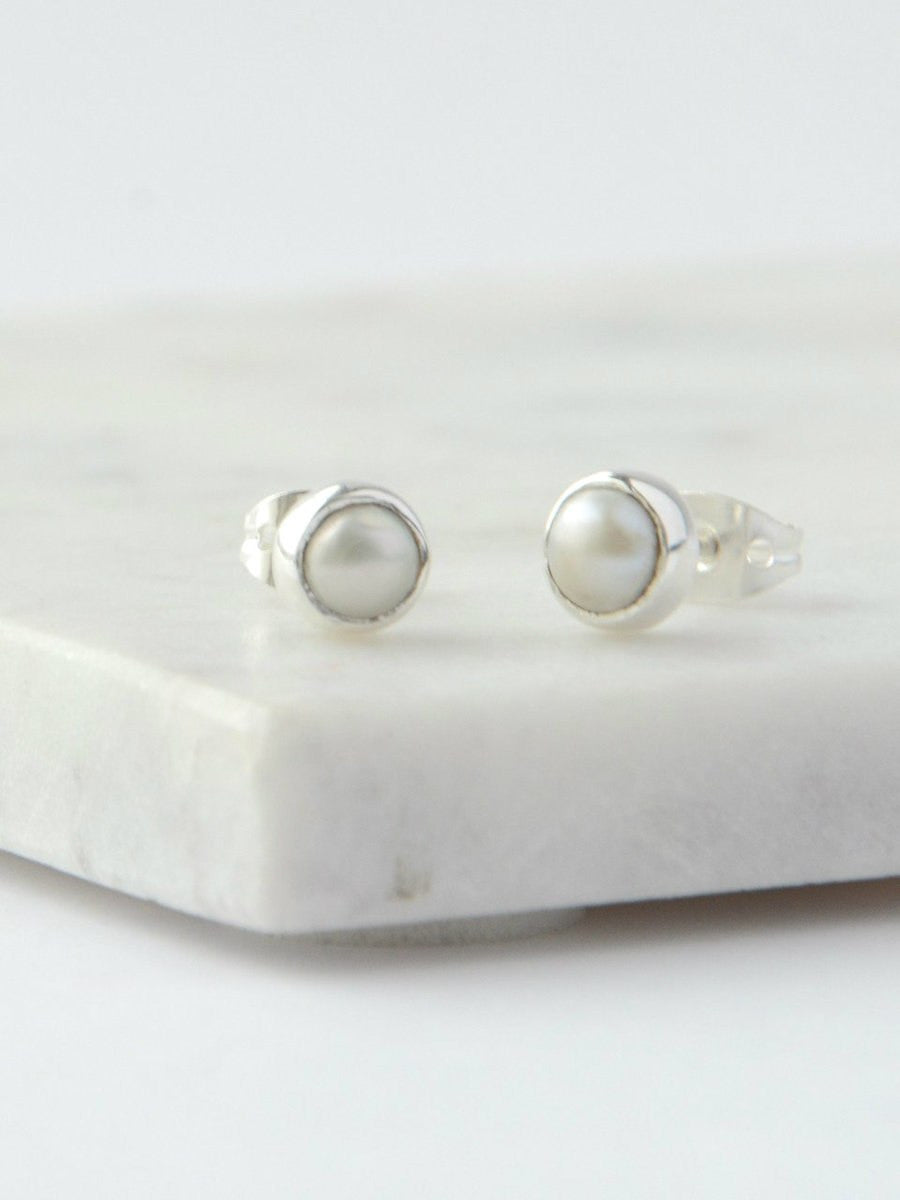 Ethereal Pearl Studs