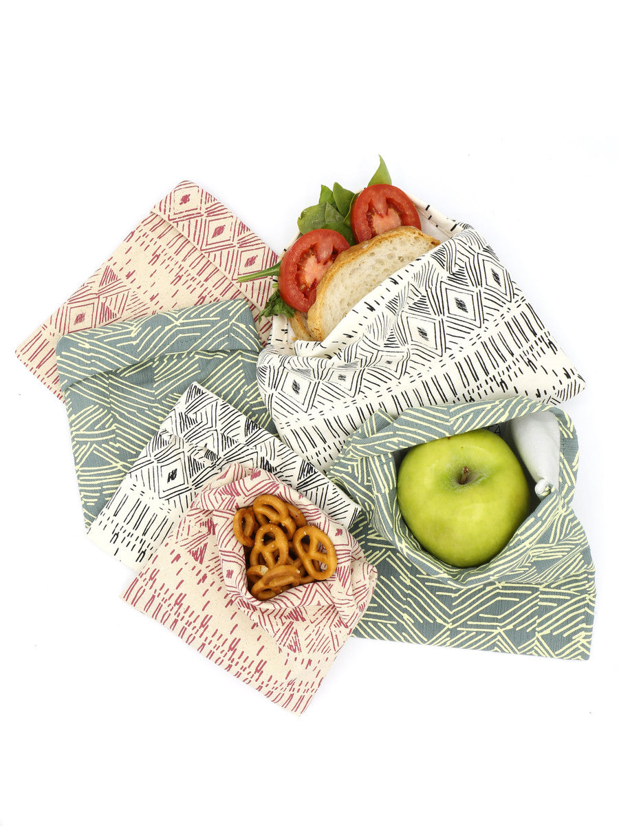 2 pack fair trade reusable sandwich bag | Fair Anita