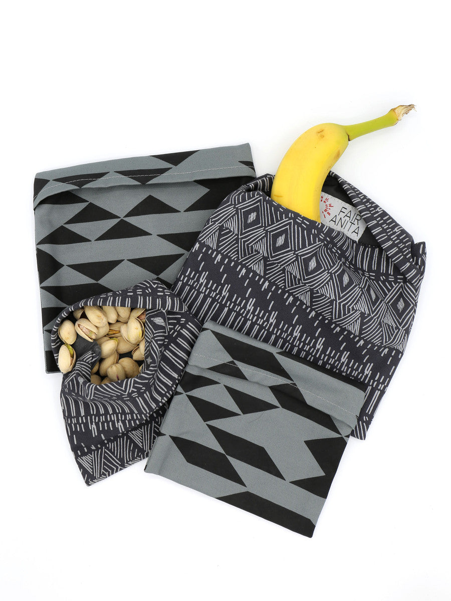 2 pack fair trade reusable sandwich bag | Fair Anita