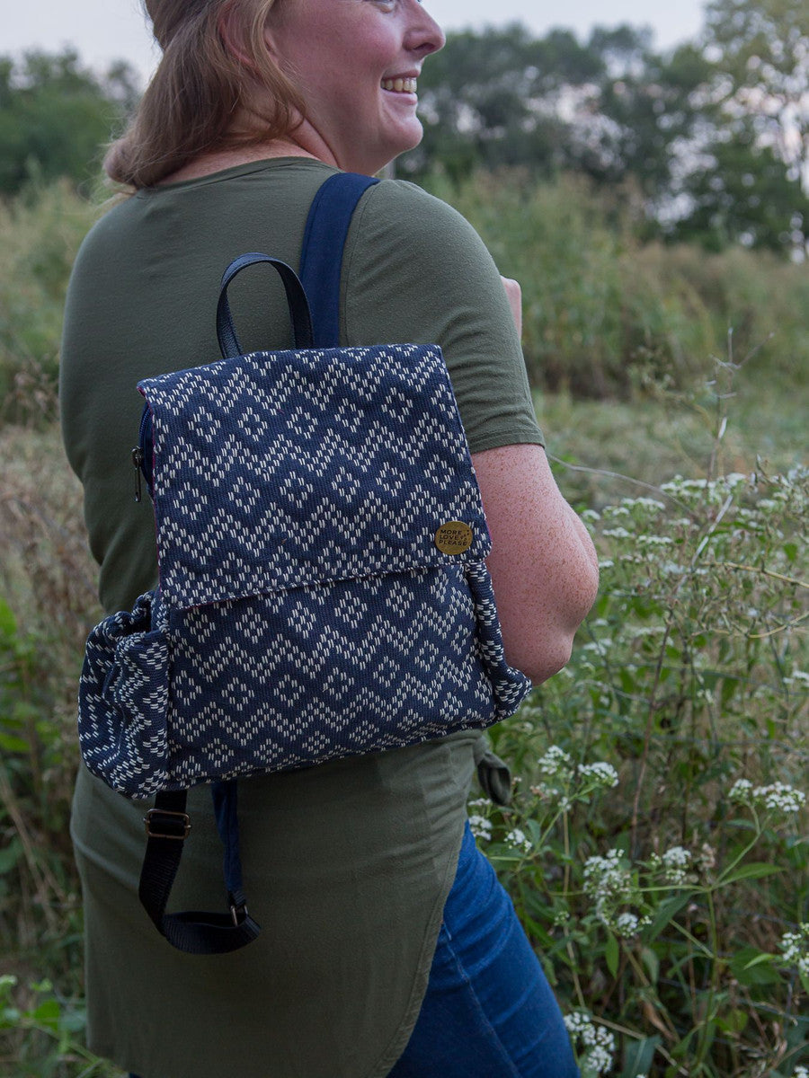 Socially responsible canvas backpack | Fair Anita