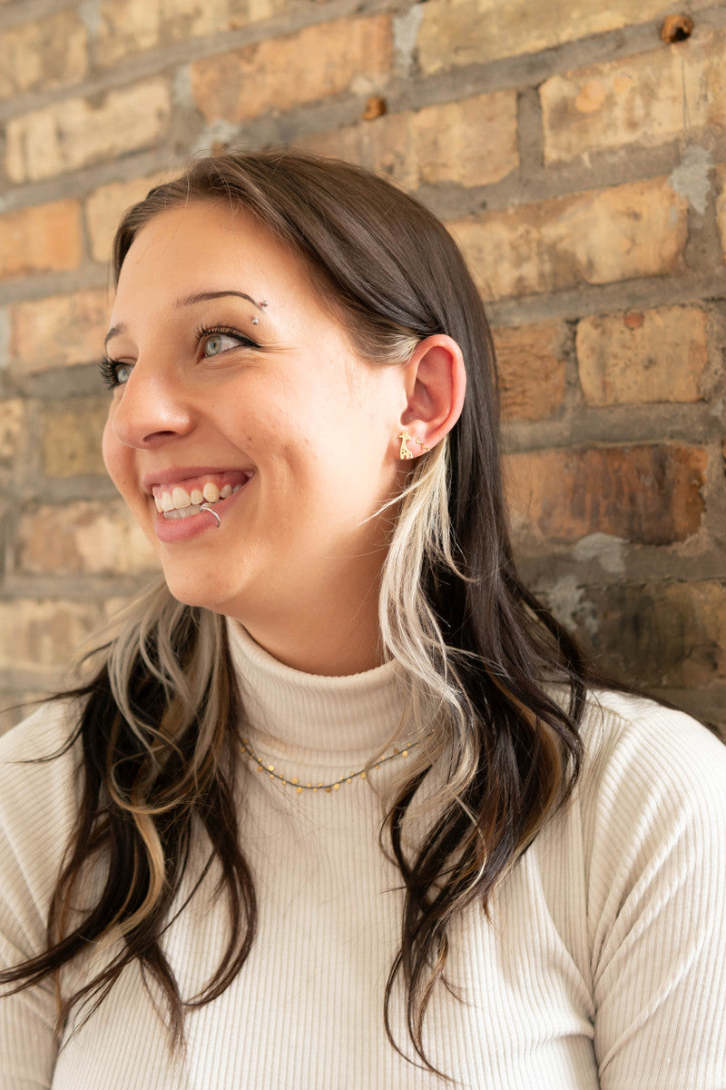 Squiggle Studs