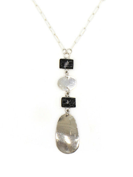 Stepping Stone Pendant Necklace