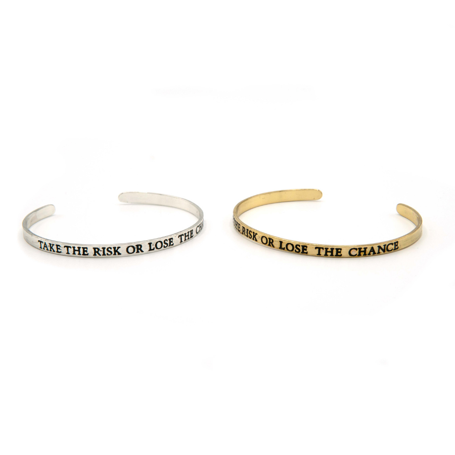 Take the risk quote cuff | Fair Anita