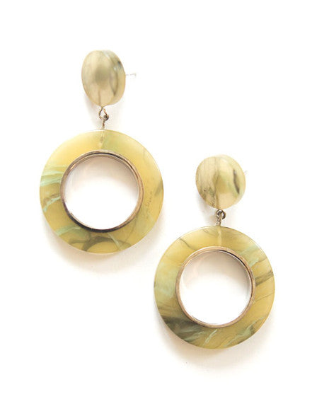 Thicket Resin Loop Earrings