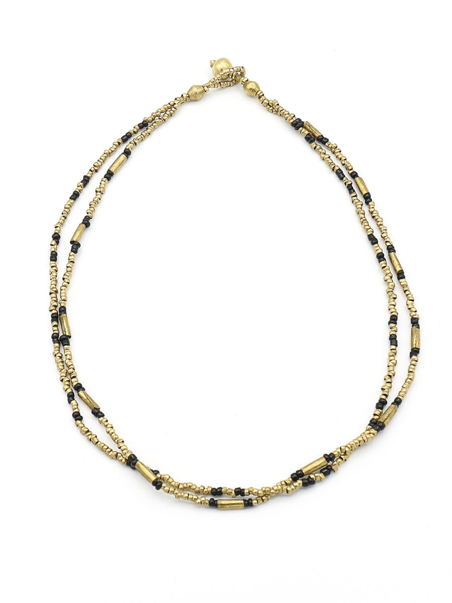 affordable recycled brass necklace | Fair Anita